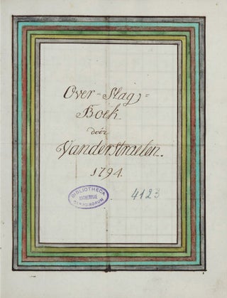 THE EARLIEST DUTCH IMPOSITION MANUAL.