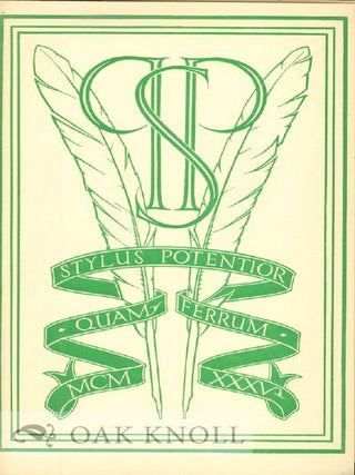 Order Nr. 121764 PLEA FOR THE PEN. John Stone