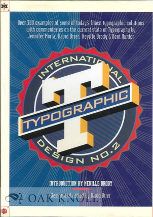 Order Nr. 121842 INTERNATIONAL TYPOGRAPHIC DESIGN NO. 2. David Brier