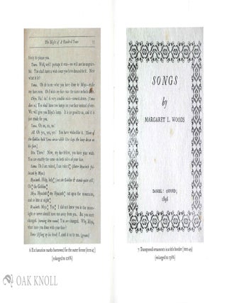 PRINTING AT THE DANIEL PRESS.