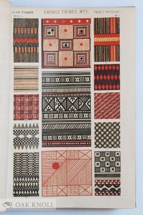 GRAMMAR OF ORNAMENT ILLUSTRATED BY EXAMPLES FROM VARIOUS STYLES OF ORNAMENT, ONE HUNDRED AND TWELVE PLATES.