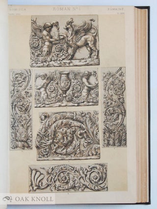 GRAMMAR OF ORNAMENT ILLUSTRATED BY EXAMPLES FROM VARIOUS STYLES OF ORNAMENT, ONE HUNDRED AND TWELVE PLATES.