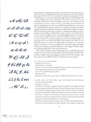 PRESSED FOR TIME: A DESCRIPTIVE BIBLIOGRAPHY OF THE WORK OF RUSSELL MARET
