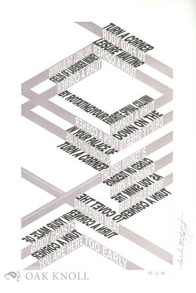 CENTER BROADSIDES 2013 READING SERIES.