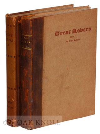 Order Nr. 122565 LITTLE JOURNEYS TO THE HOMES OF GREAT LOVERS. Elbert Hubbard