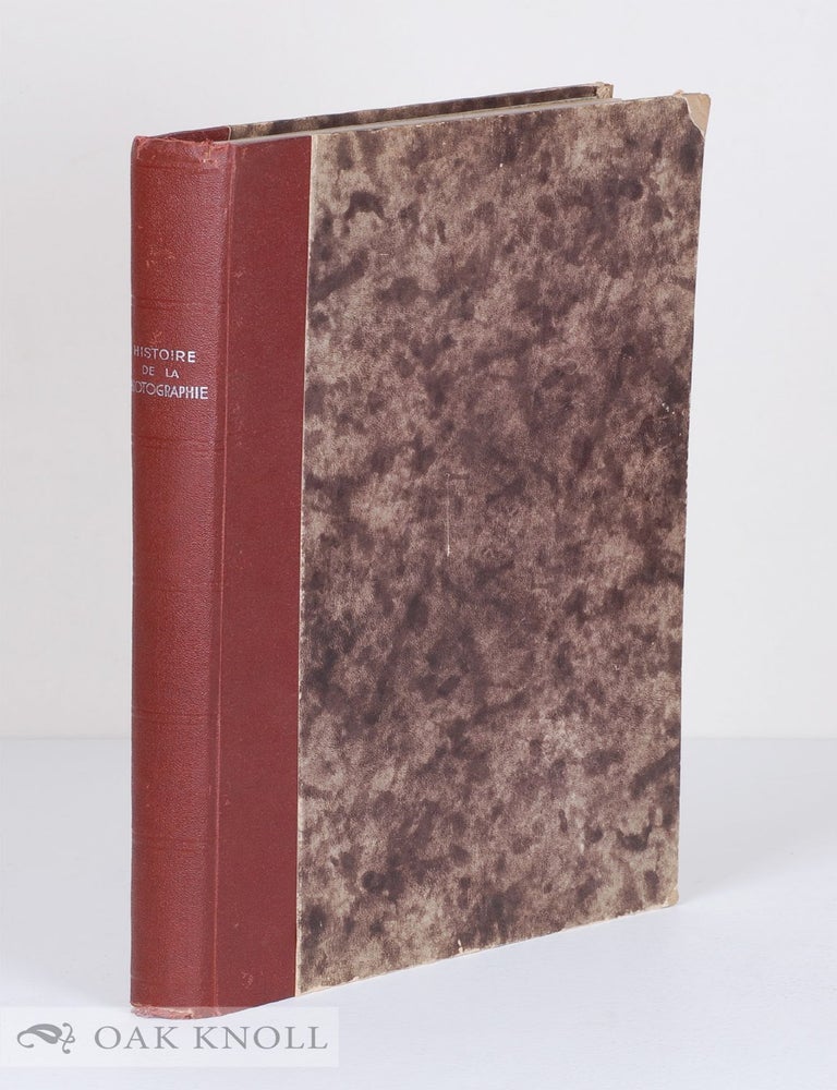 Order Nr. 122660 HISTOIRE DE LA PHOTOGRAPHIE. Raymond L&eacute;cuyer.
