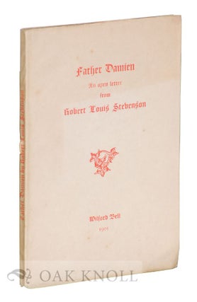 Order Nr. 122750 FATHER DAMIEN. Robert Louis Stevenson