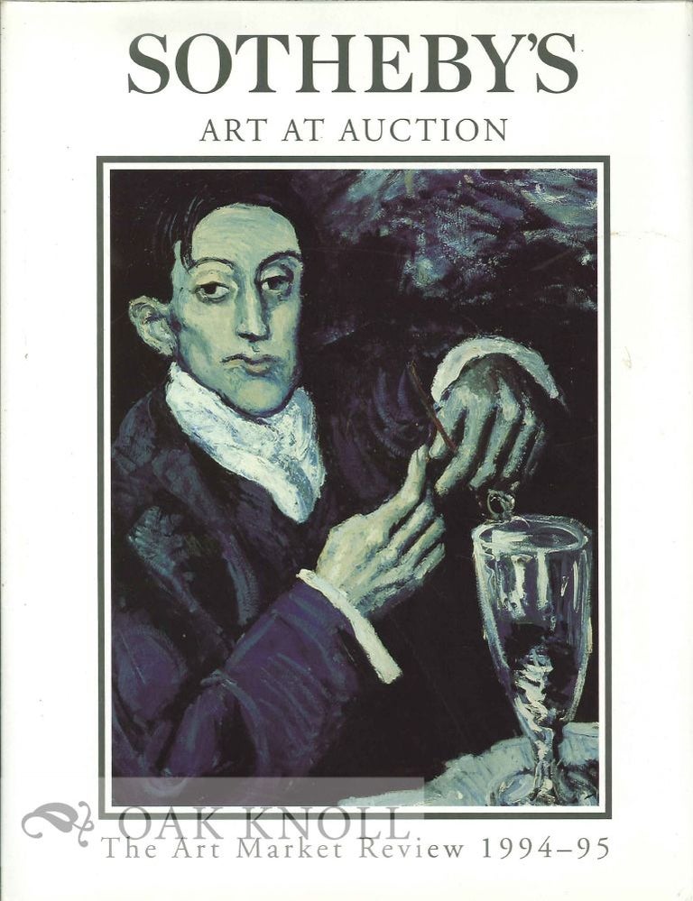 Order Nr. 122967 SOTHEBY'S ART AT AUCTION, THE ART MARKET REVIEW 1994-95.