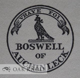 BOSWELL'S BOOKS: FOUR GENERATIONS OF COLLECTING AND COLLECTORS