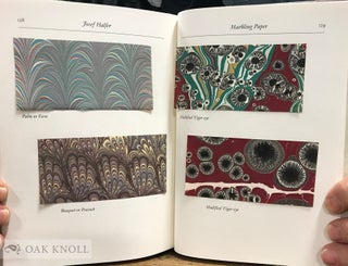 JOSEF HALFER AND THE REVIVAL OF THE ART OF MARBLING PAPER.