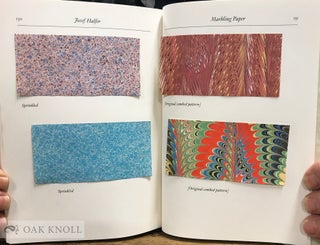 JOSEF HALFER AND THE REVIVAL OF THE ART OF MARBLING PAPER.