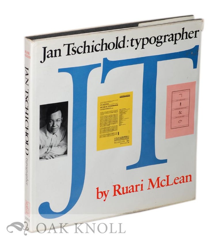 Order Nr. 123560 JAN TSCHICHOLD: TYPOGRAPHER. Ruari McLean.
