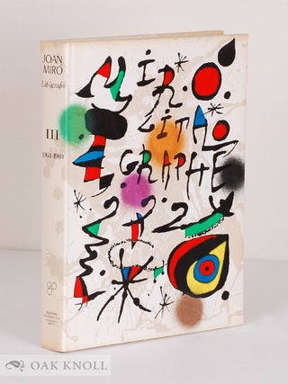 Order Nr. 123993 JOAN MIRÓ LITÓGRAFO III 1964-1969