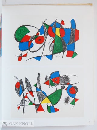 JOAN MIRÓ LITÓGRAFO III 1964-1969.