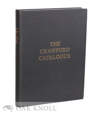 Order Nr. 124055 CATALOGUE OF THE CRAWFORD LIBRARY OF PHILATELIC LITERATURE AT THE BRITISH LIBRARY
