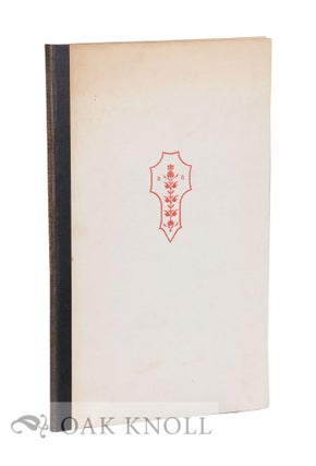 Order Nr. 124135 REPORT ON THE TYPOGRAPHY OF THE CAMBRIDGE UNIVERSITY PRESS PREPARED IN 1917 AT...