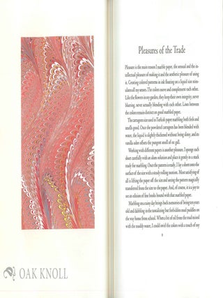MARBLING AT THE HEYECK PRESS.