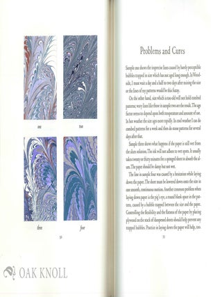 MARBLING AT THE HEYECK PRESS.