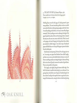 MARBLING AT THE HEYECK PRESS.