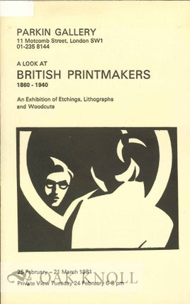 Order Nr. 124590 A LOOK AT BRITISH PRINTMAKERS 1860-1940