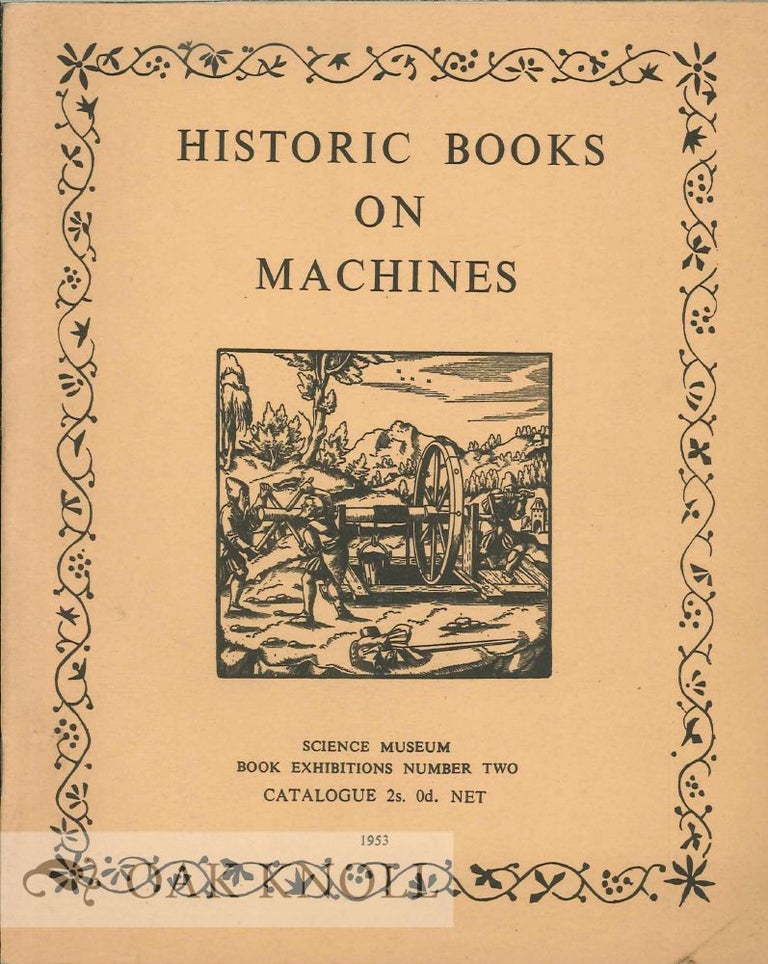 Order Nr. 124658 HITORIC BOOKS ON MACHINES. C. St. C. B. Daivson.