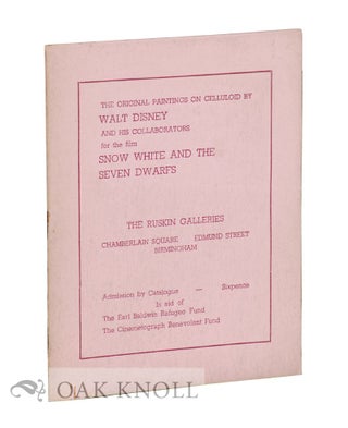 Order Nr. 124708 ORIGINAL PAINTINGS ON CELLULOID BY WALT DISNEY AND HIS COLLABORATORS FOR THE...