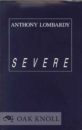 Order Nr. 124849 SEVERE. Anthony Lombardy