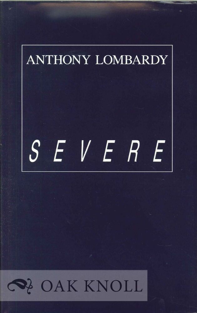 Order Nr. 124849 SEVERE. Anthony Lombardy.