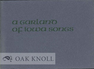 Order Nr. 125086 A GARLAND OF IOWA SONGS. Harry Oster