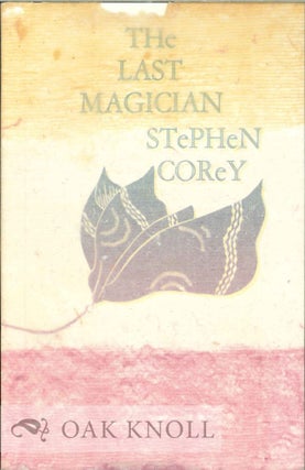 Order Nr. 125196 THE LAST MAGICIAN. Stephen Corey
