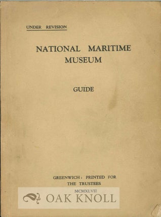 Order Nr. 125524 NATIONAL MARITIME MUSEUM GUIDE