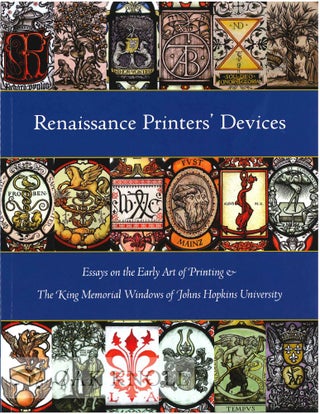 Order Nr. 125565 RENAISSANCE PRINTERS' DEVICES: ESSAYS ON THE EARLY ART OF PRINTING & THE KING...