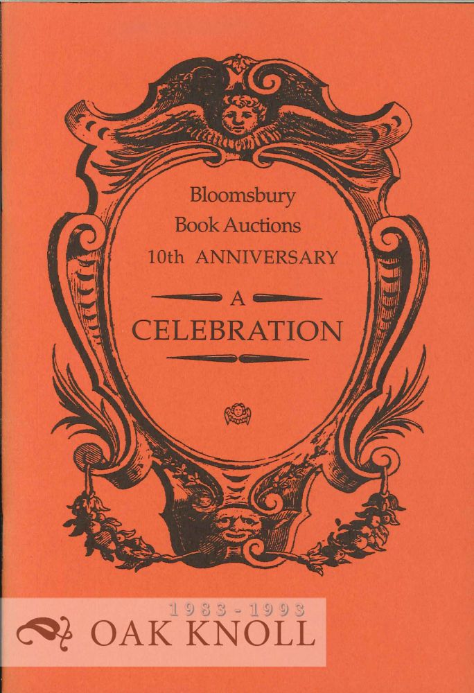 Order Nr. 125784 BLOOMSBURY BOOK AUCTIONS 10TH ANNIVERSARY: A CELEBRATION.