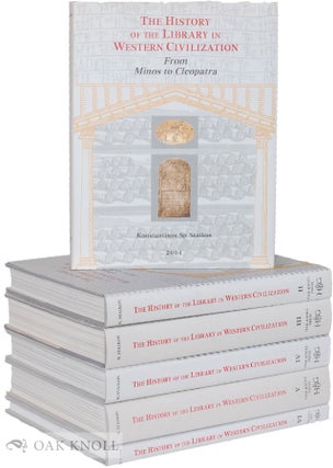 Order Nr. 125904 THE HISTORY OF THE LIBRARY IN WESTERN CIVILIZATION - THE COMPLETE SET....