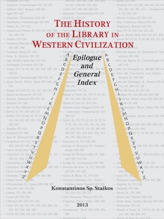 THE HISTORY OF THE LIBRARY IN WESTERN CIVILIZATION - THE COMPLETE SET.