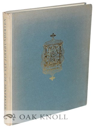 Order Nr. 126221 BUCHEINBÄNDE AUS ELF JAHRHUNDERTEN. Dr. Ferdinand Geldner