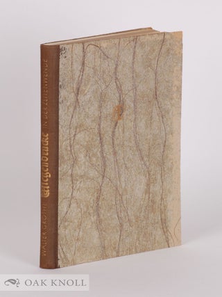 Order Nr. 126249 WIEGENDRUCKE IN DER ZEITENWENDE. Walter Grothe