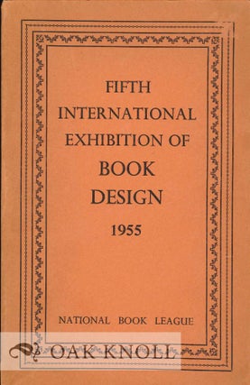 Order Nr. 126263 FIFTH INTERNATIONAL EXHIBITION OF BOOK DESIGN 1955