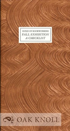 Order Nr. 126275 NEW ENGLAND CHAPTER FALL EXHIBITION