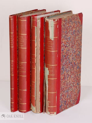 Order Nr. 126292 HISTOIRE GÉNÉRALE DE PARIS: LE CABINET DES MANUSCRITS DE LA BIBLIOTHÈQUE...
