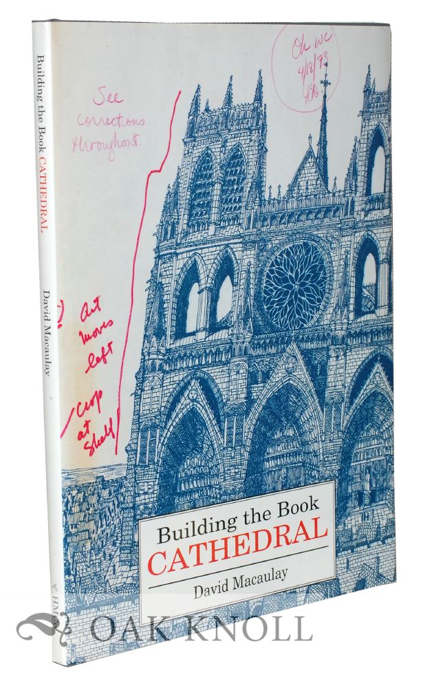Order Nr. 126700 BUILDING THE BOOK CATHEDRAL. David Macaulay.