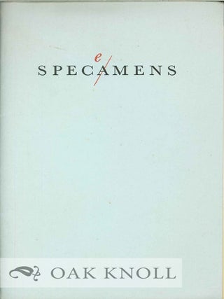 Order Nr. 126759 SPECEMENS