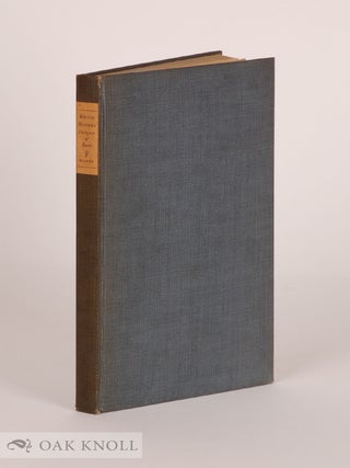 Order Nr. 126961 BRUCE ROGERS, DESIGNER OF BOOKS. Frederic Warde