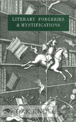 Order Nr. 126999 LITERARY FORGERIES AND MYSTIFICATIONS: AN EXHIBITION. Richard Landon