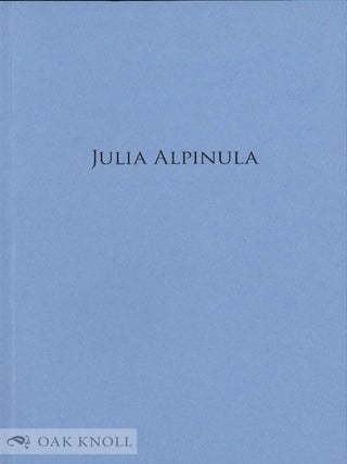 Order Nr. 127033 JULIA ALPINULA, PSEUDO-HEROINE OF HELVETIA: HOW A FORGED RENAISSANCE EPITAPH...