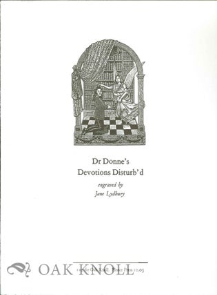 Order Nr. 127111 DR DONNE'S DEVOTIOINS DISTURB'D