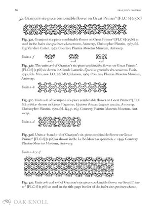 GRANJON'S FLOWERS: AN ENQUIRY INTO GRANJON'S, GIOLITO'S, AND DE TOURNES' ORNAMENTS, 1542-1586