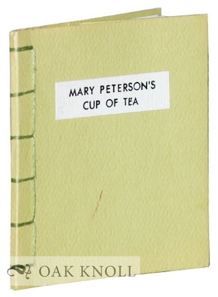 Order Nr. 127850 MARY PATERSON'S CUP OF TEA. Mary Peterson