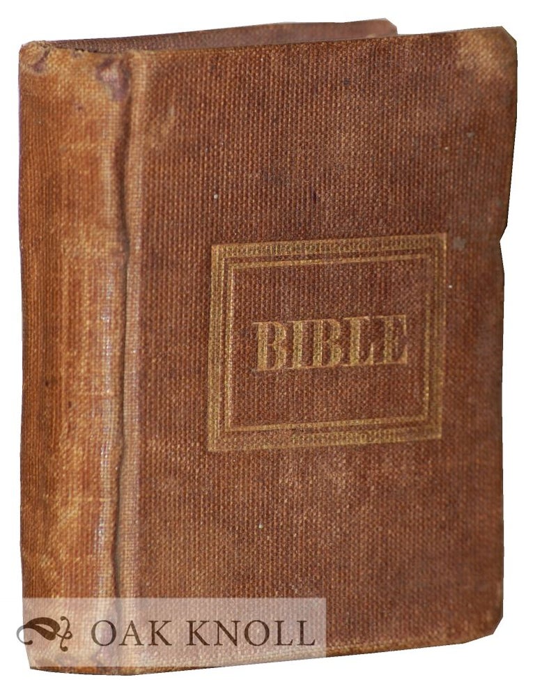 Order Nr. 127915 A MINIATURE OF THE HOLY BIBLE: BEING A BRIEF OF THE BOOKS OF THE OLD AND NEW TESTAMENTS.