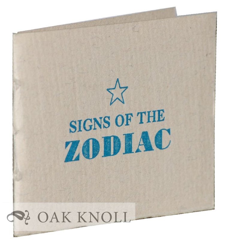 Order Nr. 128118 SIGNS OF THE ZODIAC.